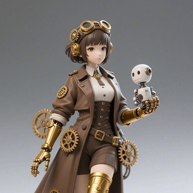 科武朋克风E款手办