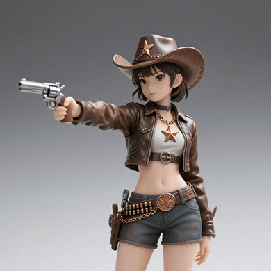 科武朋克风G款手办